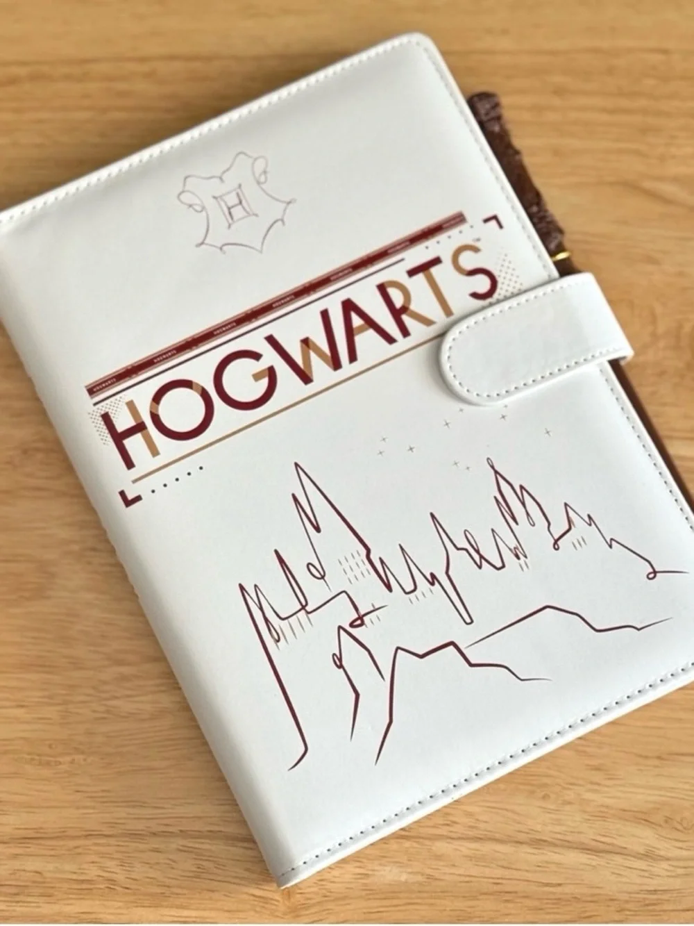 Harry Potter Wizarding World Hogwarts Binder Planner Set with Wand Pen Primark